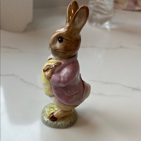 Vintage Beatrix Potter Ceramic Mr Benjamin Bunny Figurine - Picture 2 of 6